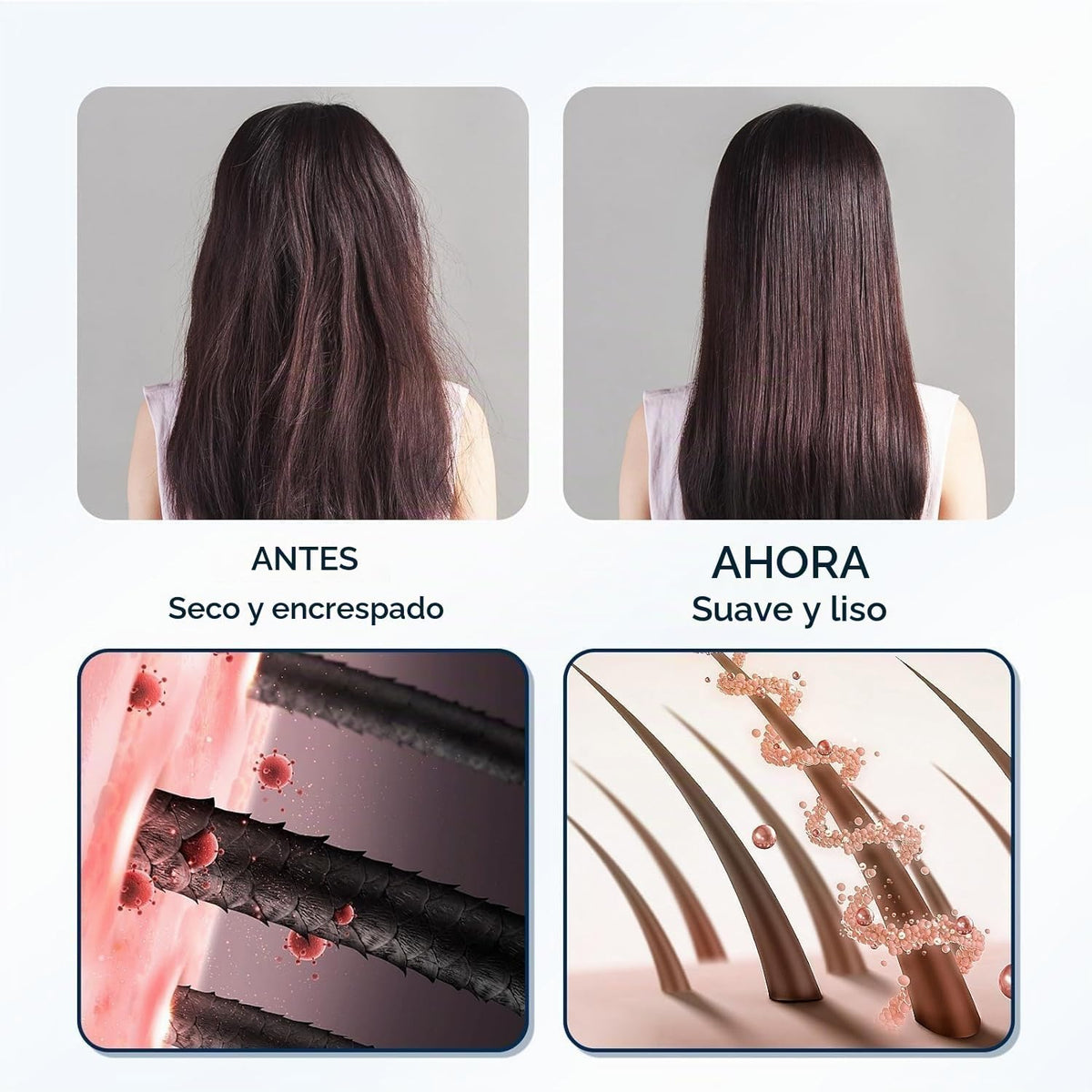 Gorra de vapor eléctrica para el cabello con control de temperatura...