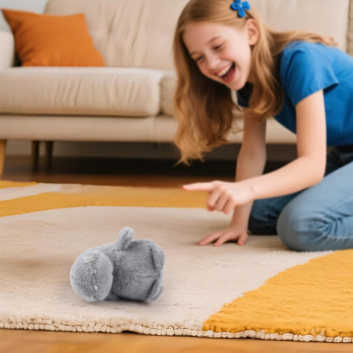 Peluche de hipopótamo, pequeño hipopótamo, juguetes de peluche para...