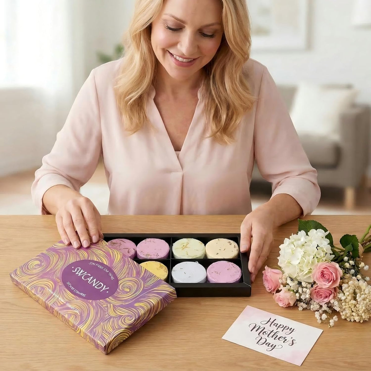 SWCANDY Vaporizadores de ducha, regalos de aromaterapia para mujere...