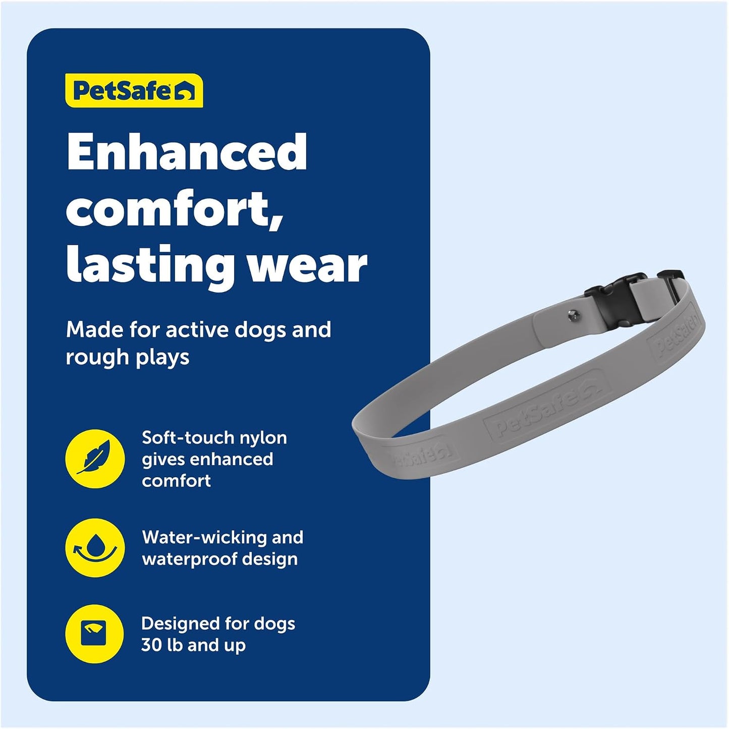 PetSafe Correa de repuesto para GPS Guardian + collar de valla de p...