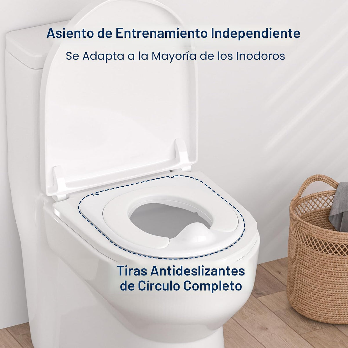 CheerTry Inodoro de Entrenamiento para Niños Pequeños 2 en 1 - Sill...