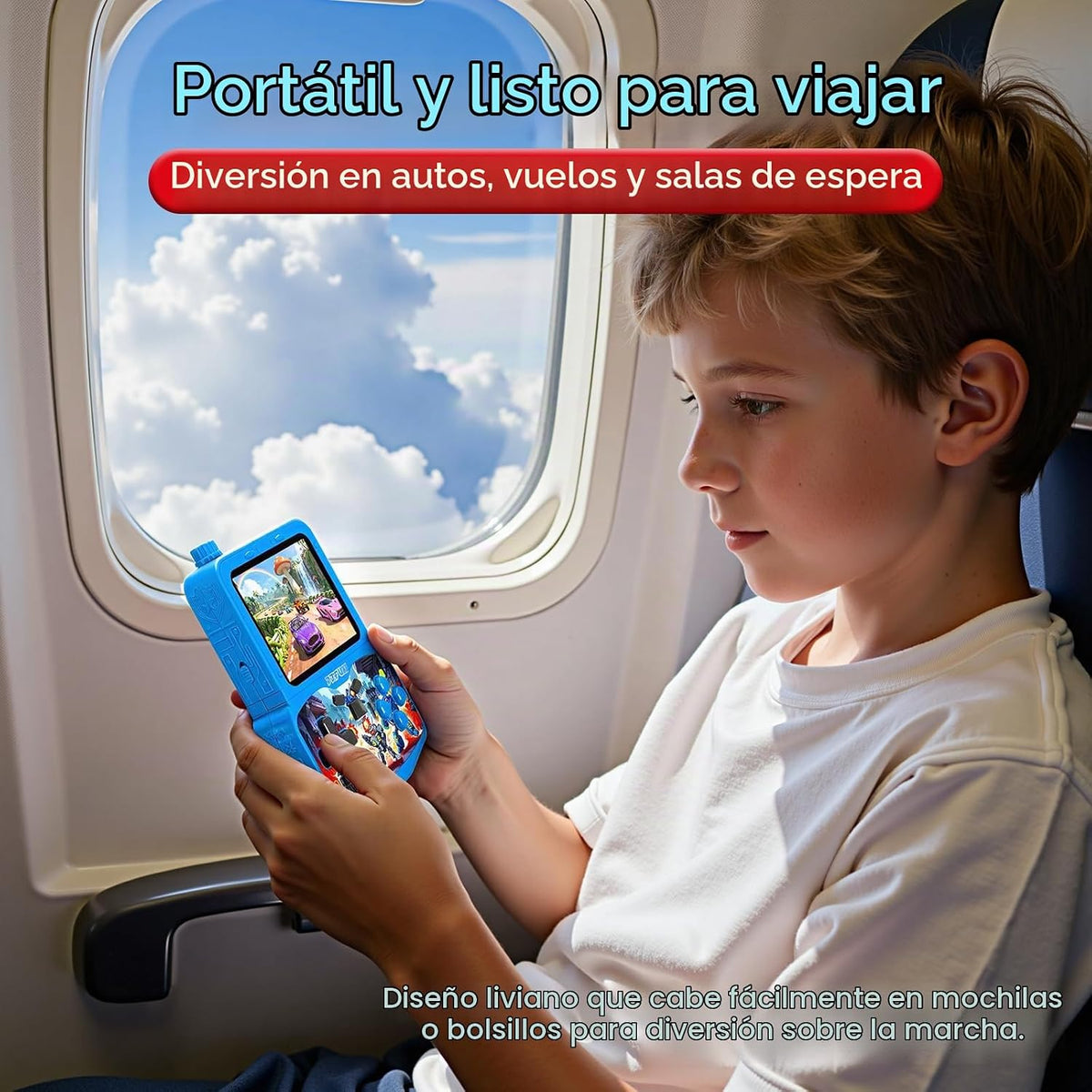 Consola de juegos portátil para niños, 220 juegos retro precargados...