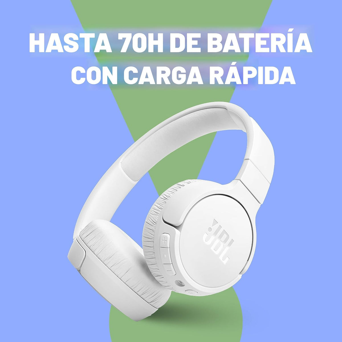JBL Tune 670NC - Cancelación de ruido adaptativa con auriculares in...