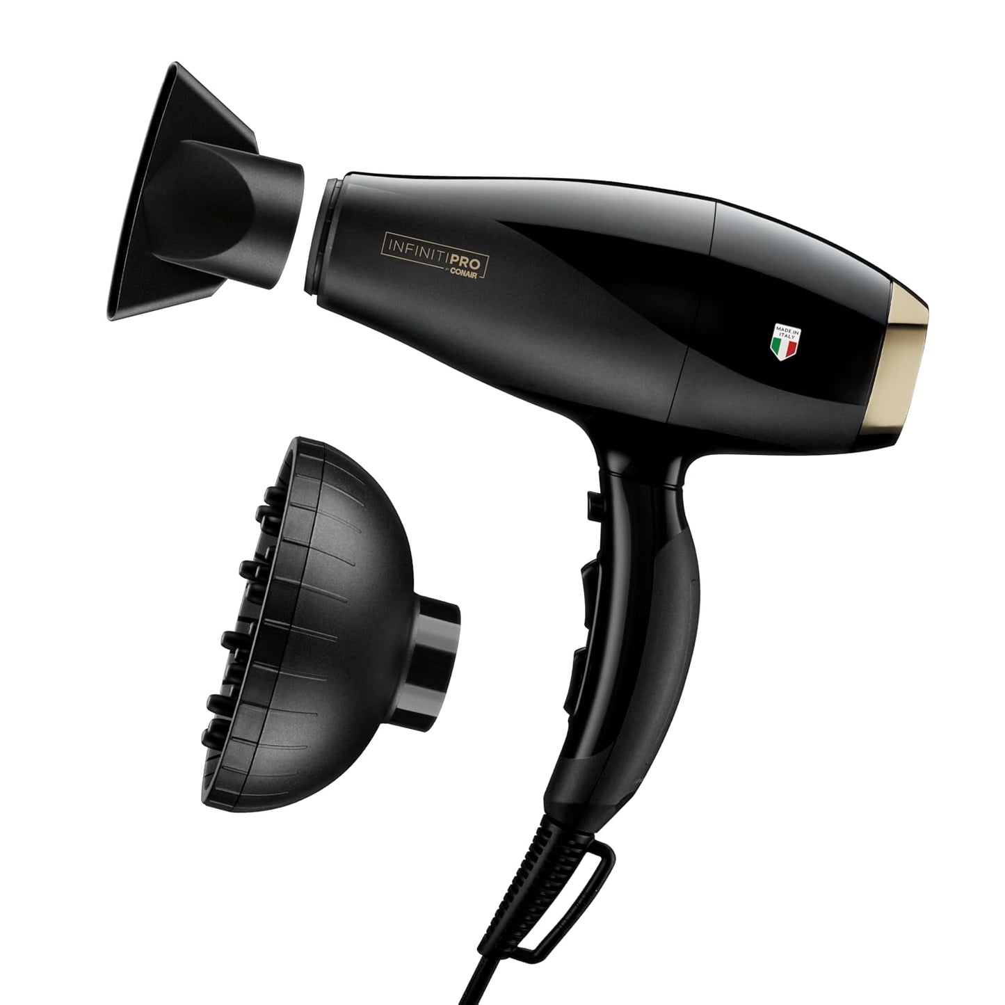 Infiniti PRO Conair ArteBella - Secador de pelo italiano con difuso...