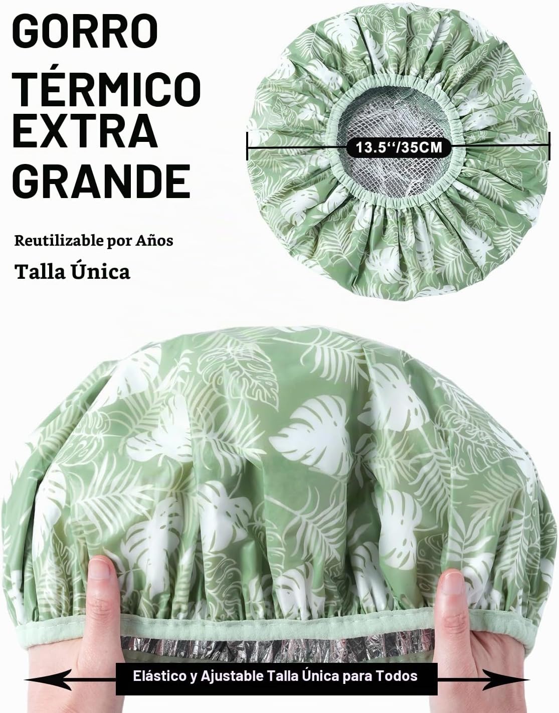YIZIJIZI 2 tapas térmicas para el cabello de acondicionamiento prof...