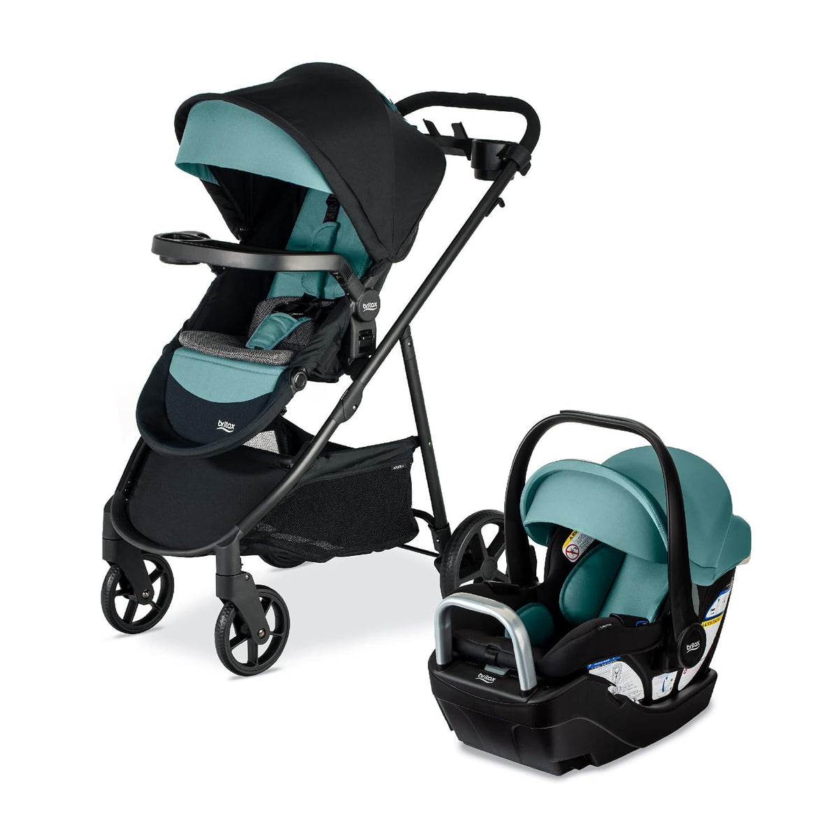 Britax Willow Brook S+ Sistema de viaje para bebé, asiento de autom...