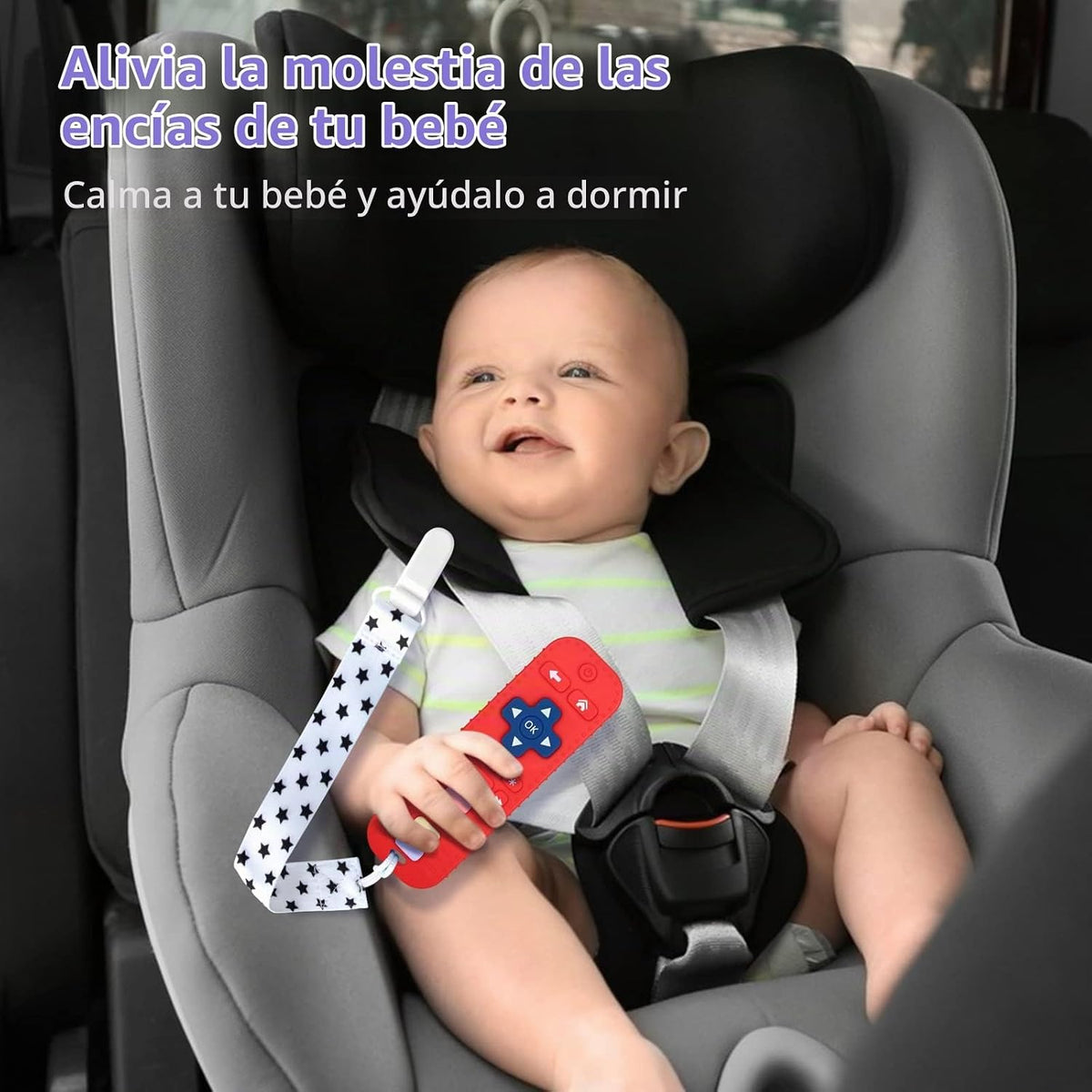 Chuya Mordedores de Control Remoto de Silicona para Bebé, Juguetes...