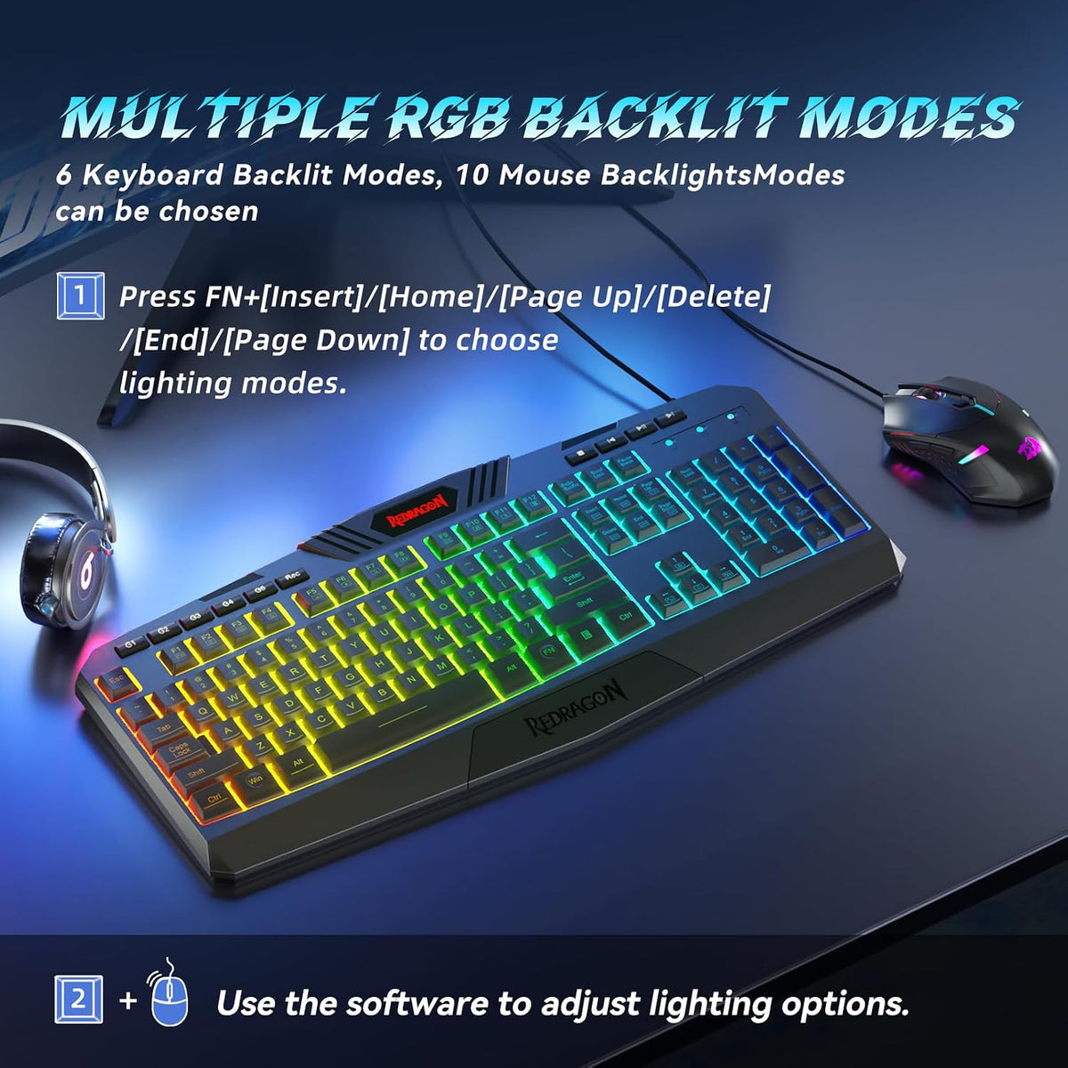REDRAGON S101 Set combo
