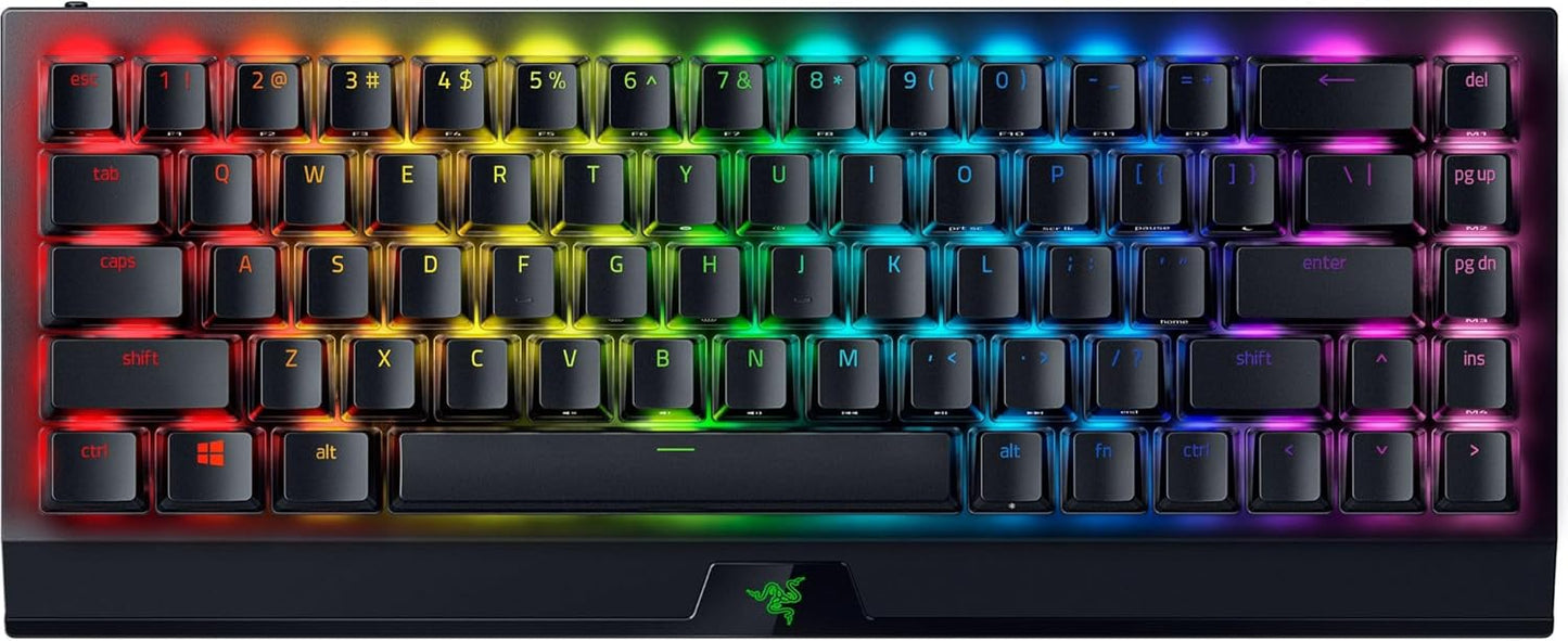 Razer BlackWidow V3 Mini Teclado mecánico inalámbrico para juegos |...