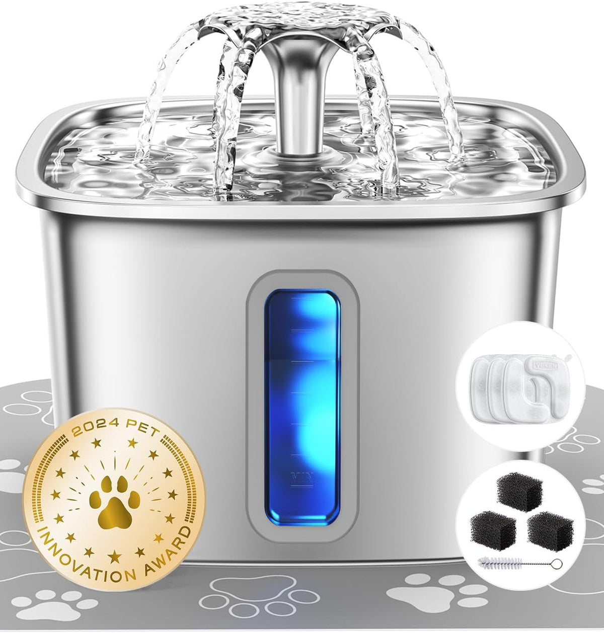 Veken - Ganador del Premio a la Innovación, Fuente de Agua para Gat...