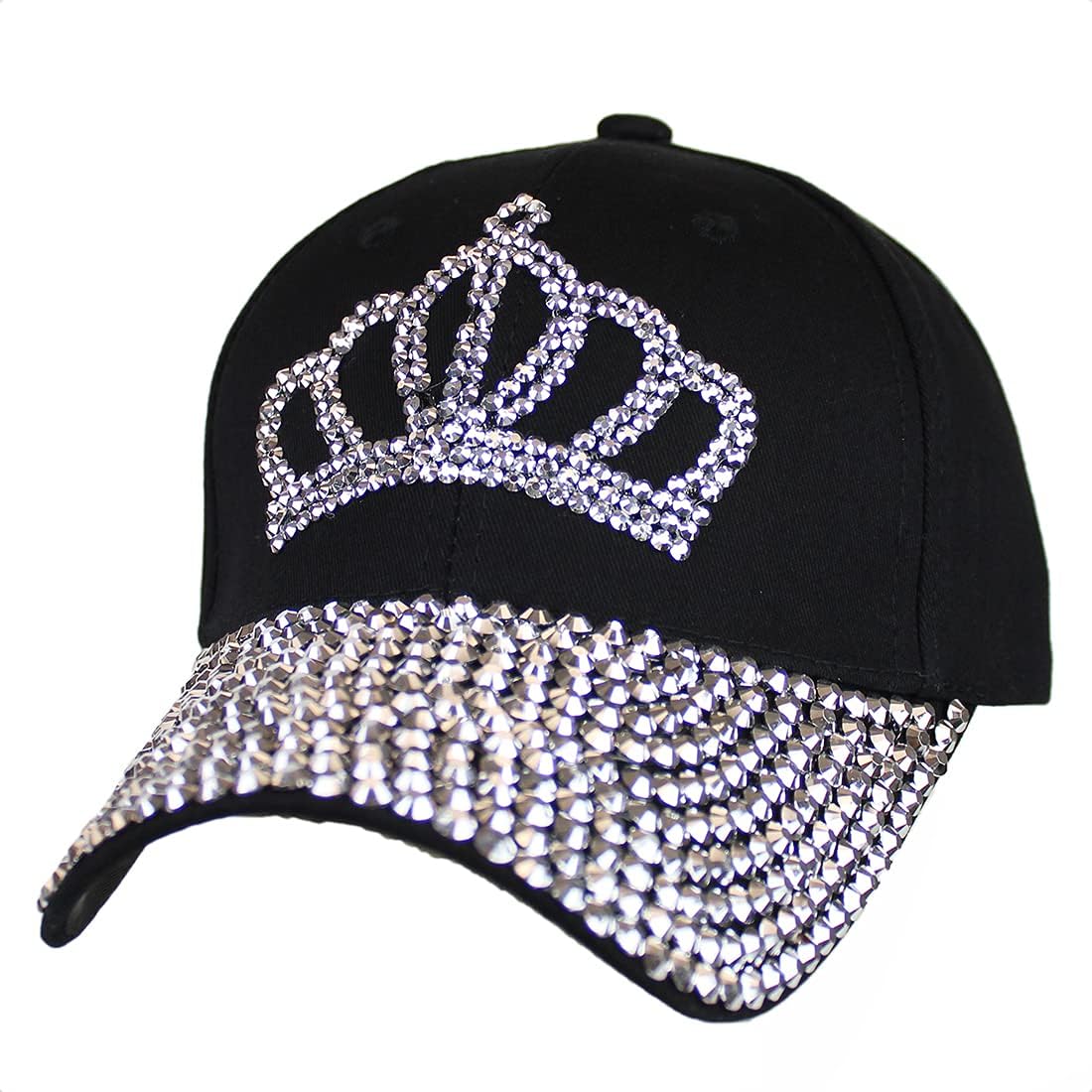 Gudessly Bling - Gorra de béisbol para mujer, diseño de flores, con...