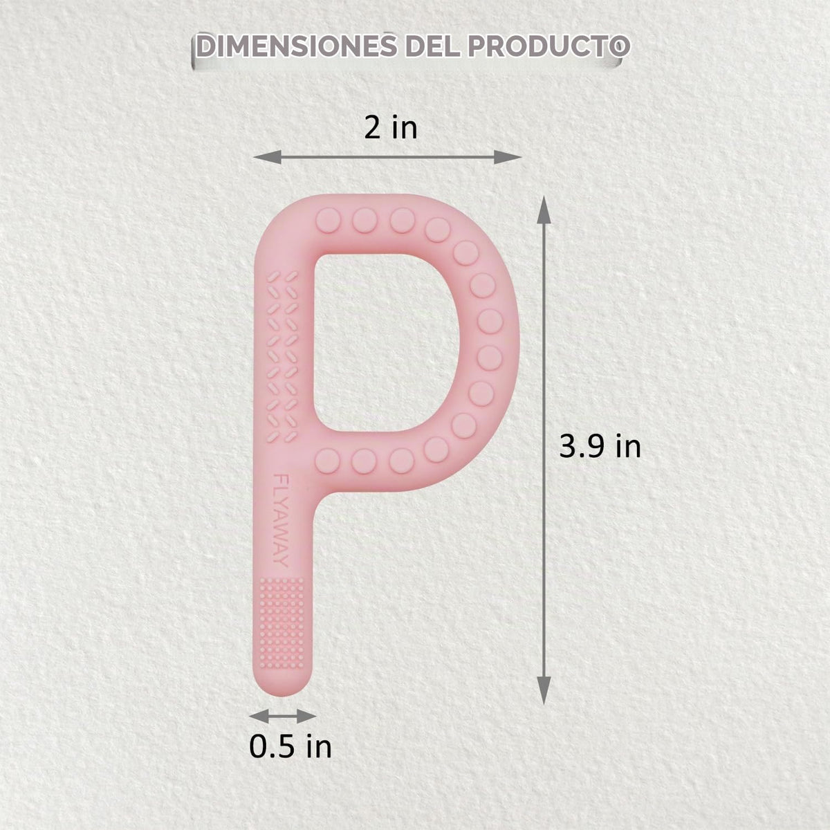 Palitos de dentición para bebés, juguetes masticables de silicona p...