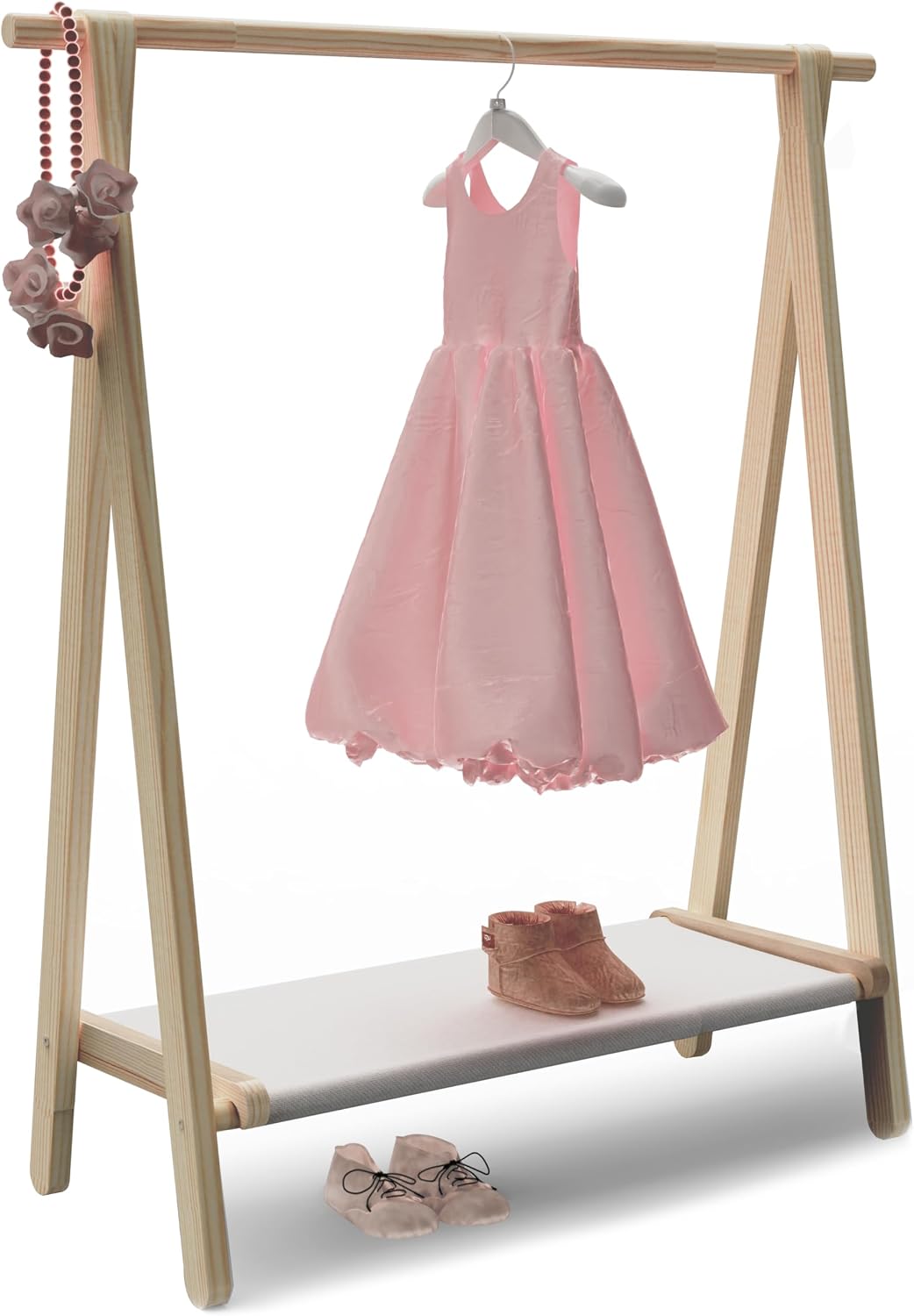 VOGUSLAND Perchero de disfraces, Perchero de ropa para niños, Perch...
