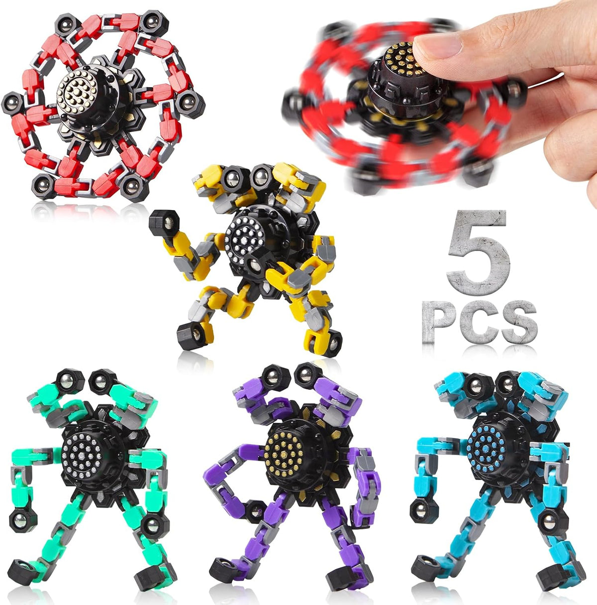 Gokeey para mamá Giradiscos transformables para niños y adultos, ju...