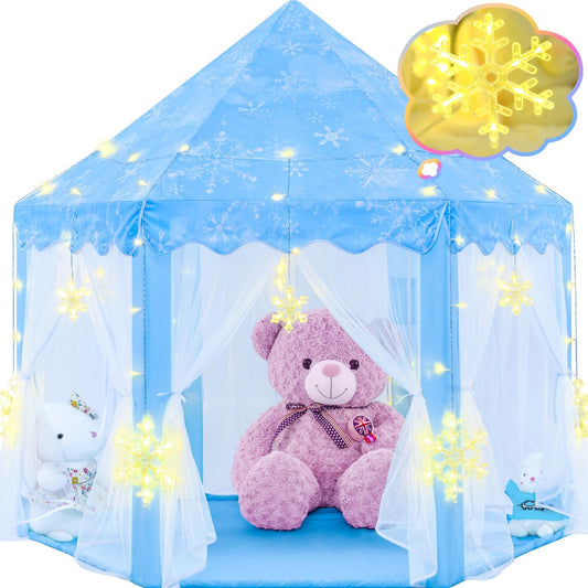 EVOIONOS Tienda de Princesa Frozen para Niñas, Tienda de Juego con...