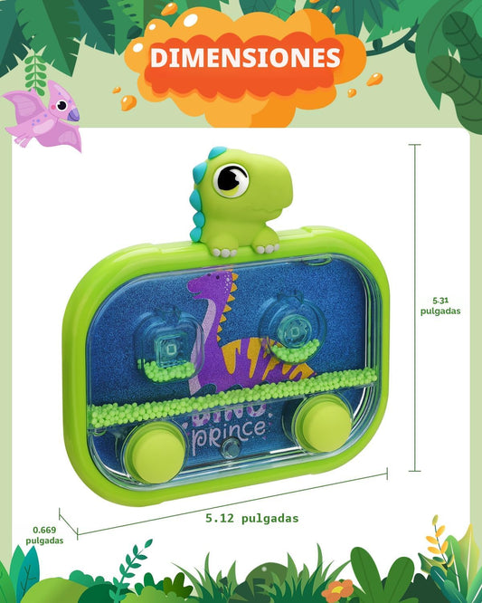 Givzan Juego de Agua Portátil de Mano con Luz \u2013 Juguete de Dia...