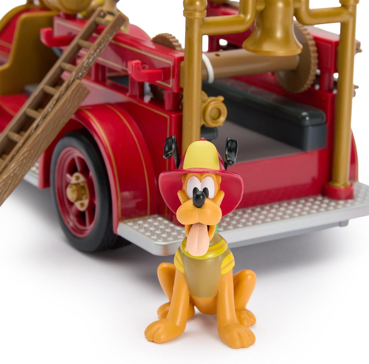 Camión de bomberos de Main Street, juguete oficial de Mickey Mouse...
