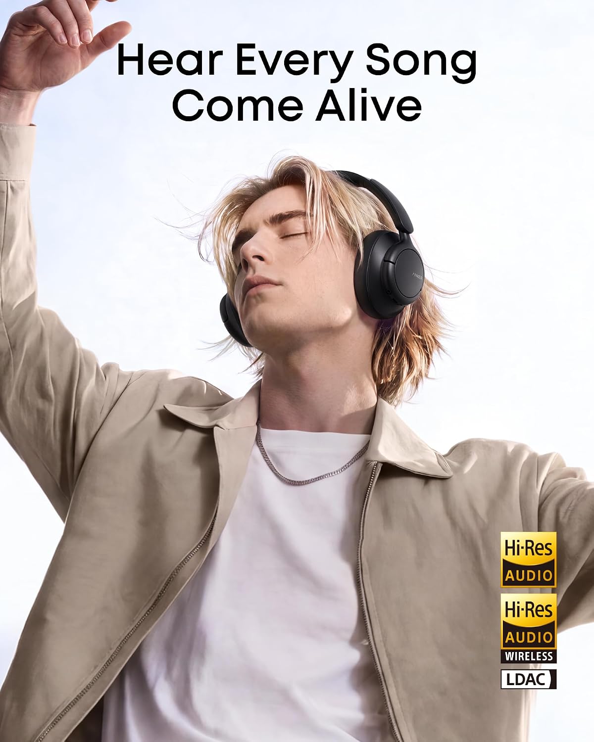 Soundcore by Anker Q31i, auriculares adaptativos con cancelación de...