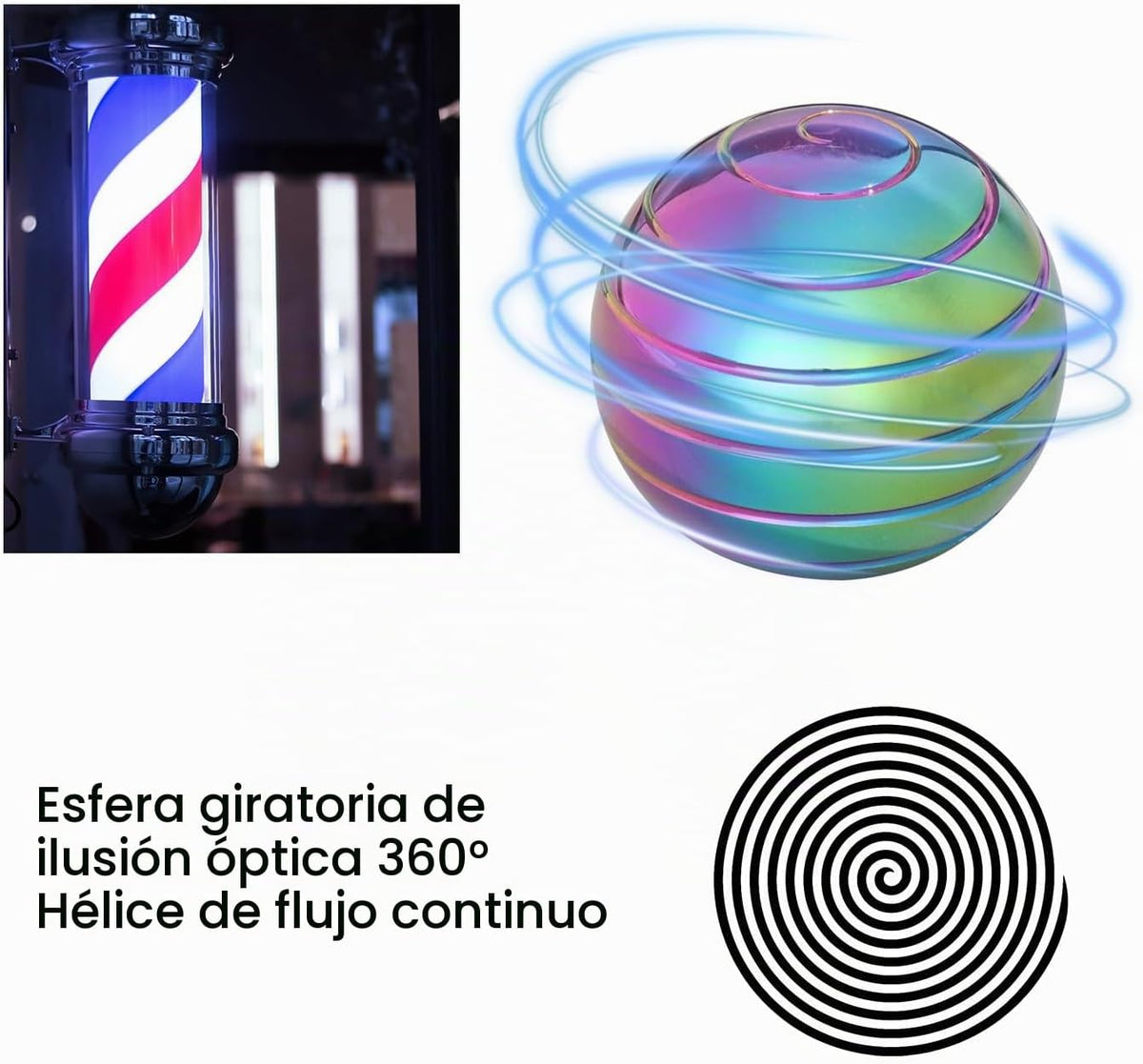 Juguetes de escritorio giratorios cinéticos, fidgets para ansiedad...
