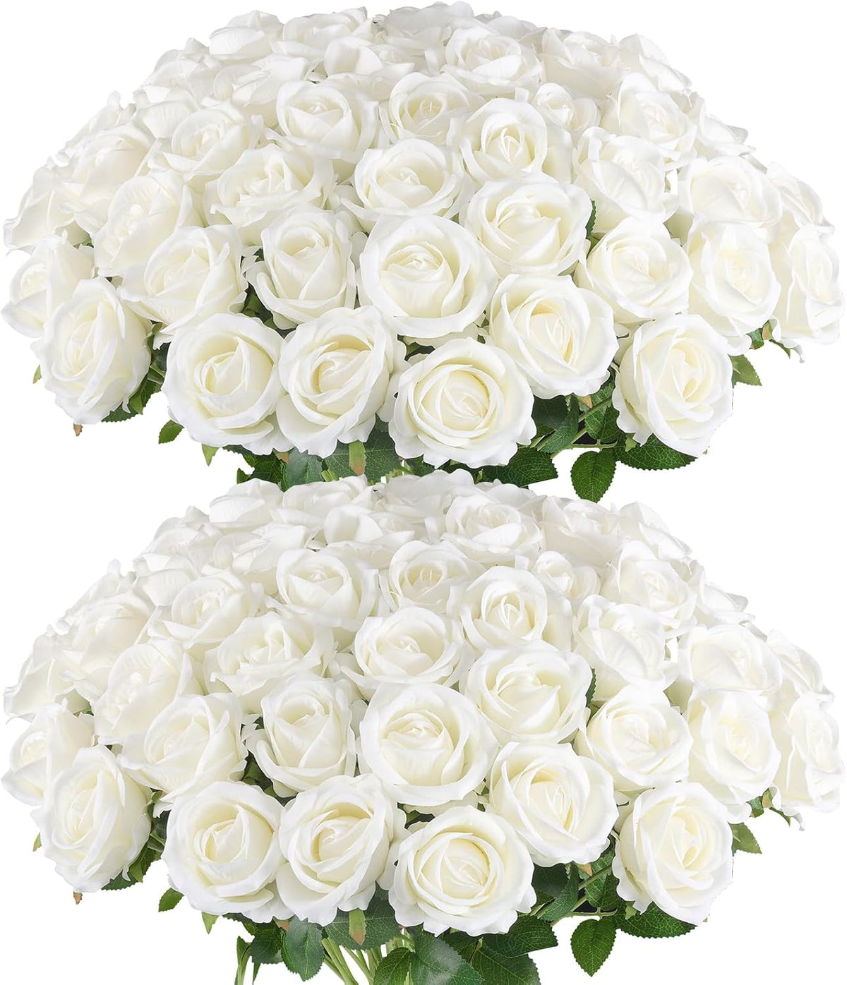 Hananona Rosas artificiales a granel, rosas de seda de terciopelo f...