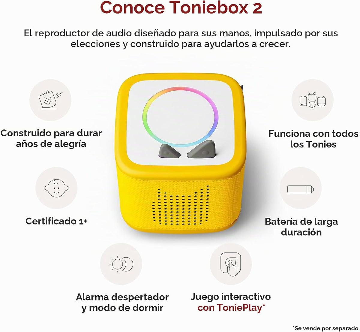 Toniebox - Juego de iniciación de 2 reproductores de audio Pokémon...