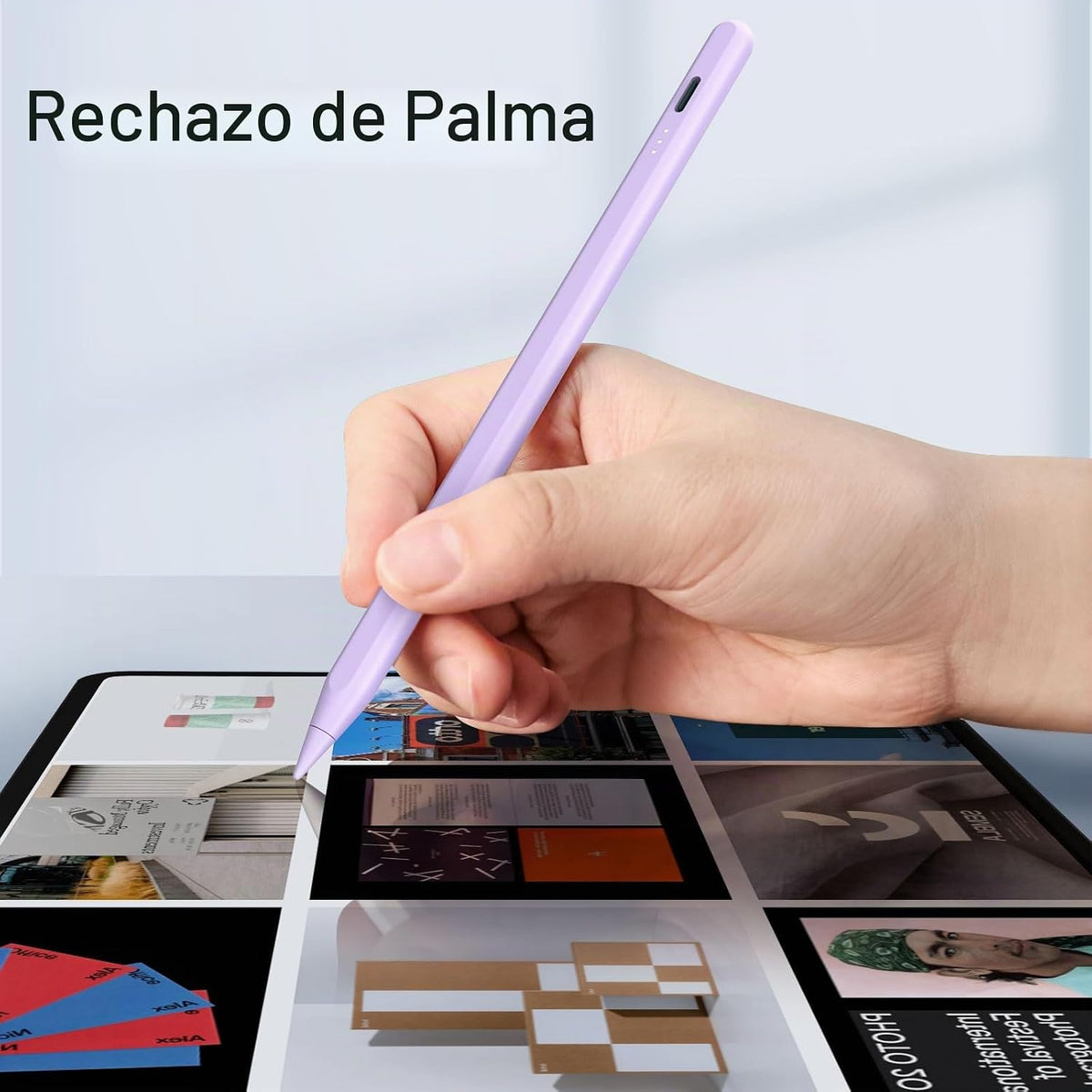 Lápiz óptico para iPad, carga rápida de 13 minutos para Apple iPad...