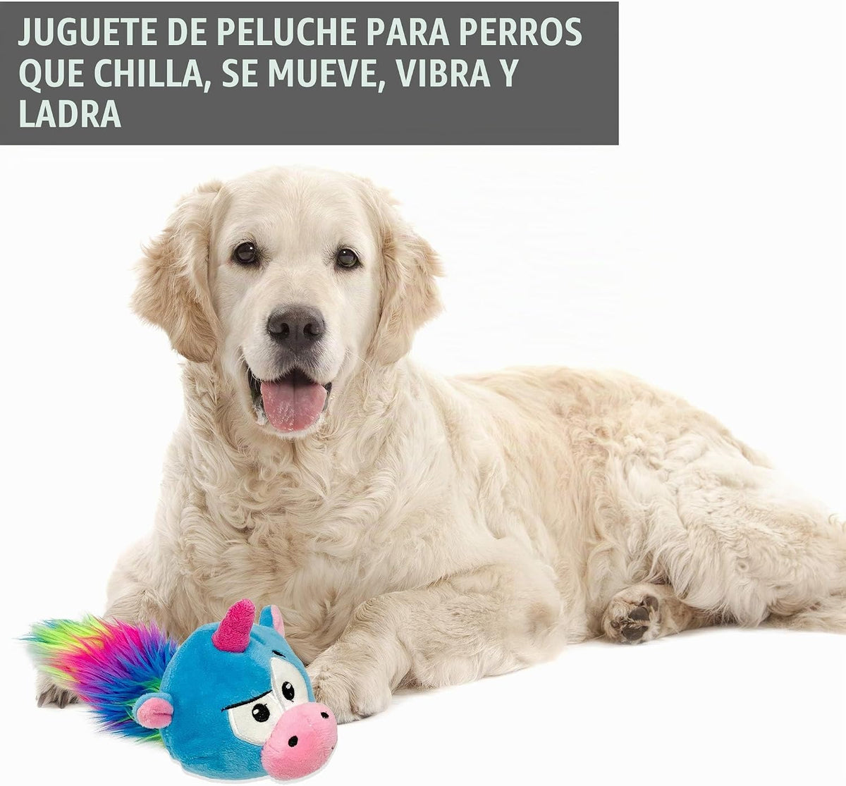 Hyper Pet Doggie Pal Unicorn Juguetes de peluche interactivos para...