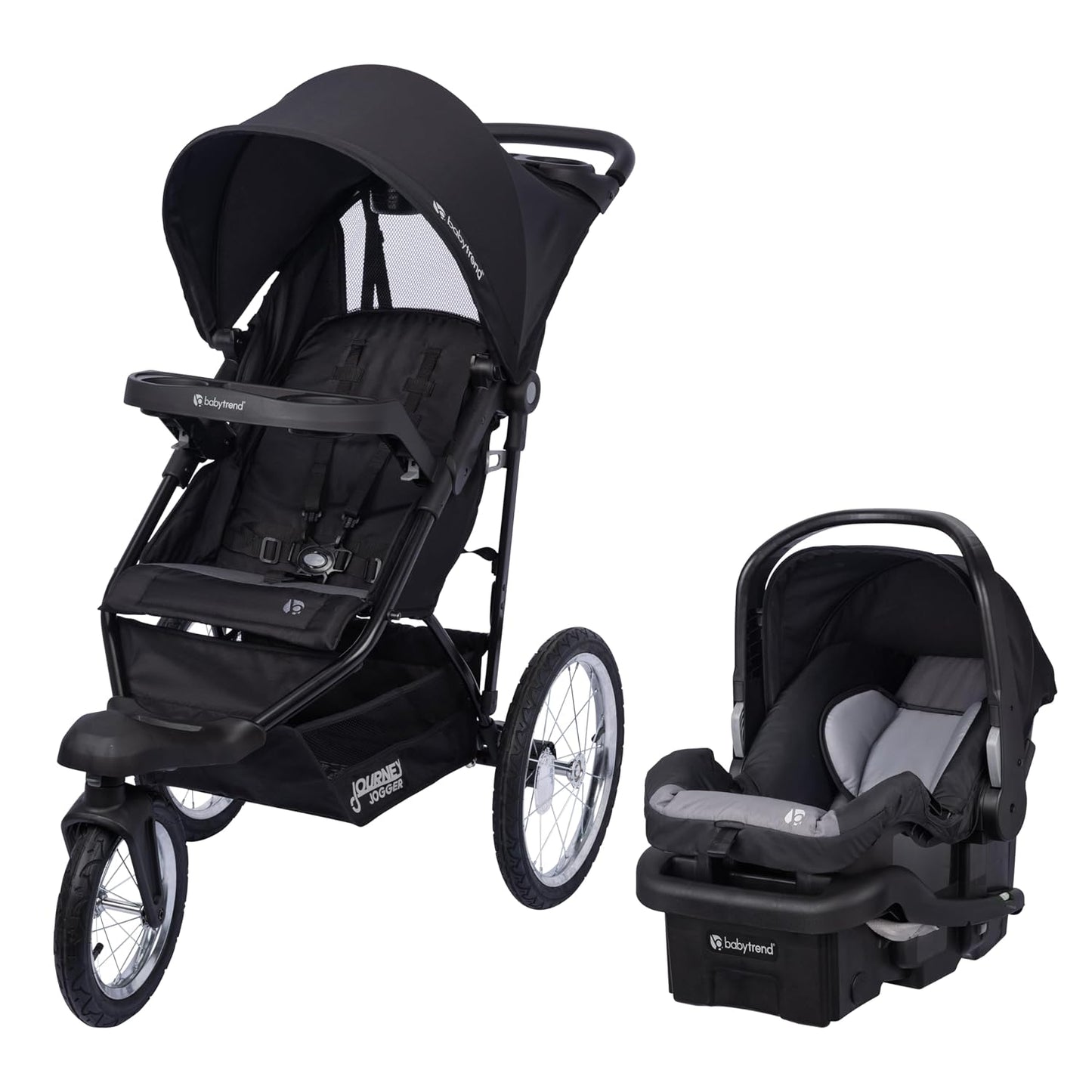 Sistema de viaje para corredores Baby Trend Journey, Negro Estelar