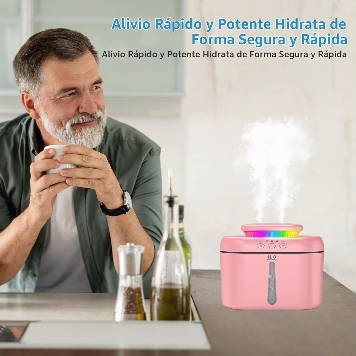 SZO Humidificador de plantas para interiores, humidificadores de 2....