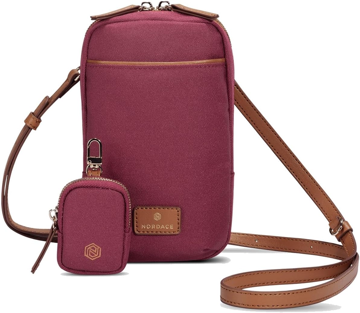 Nordace Siena Nexus - Bolsa cruzada para teléfono, ranuras para tar...