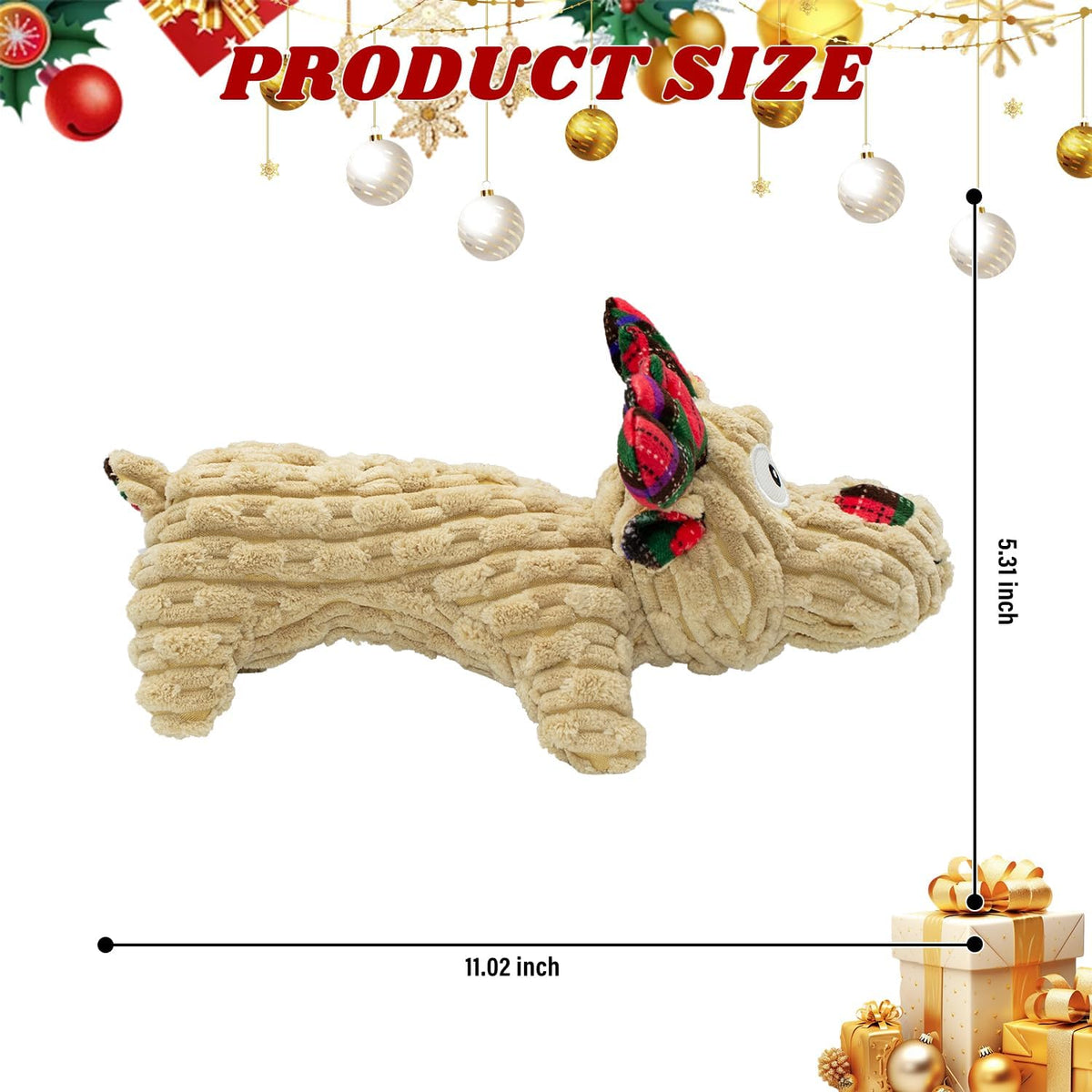 CneeeeeB Juguetes Chirriantes Interactivos para Perros Juguete de D...