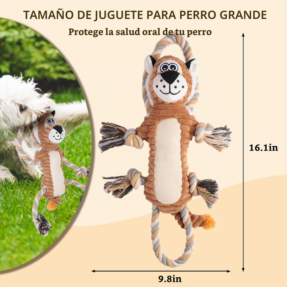 CneeeeeB Juguetes Chirriantes para Perros Interactivos Duraderos co...