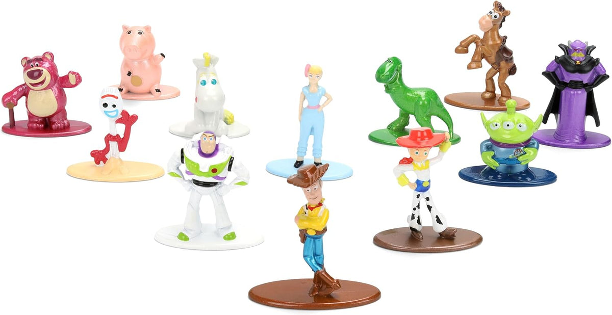 Jada Disney Pixar Toy Story Nano Metalfigs - Paquete de 12 juguetes...