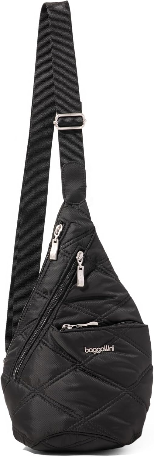 Baggallini - Mochila Mini Bandolera para Mujer - 12x7 Bolso Cruzado...