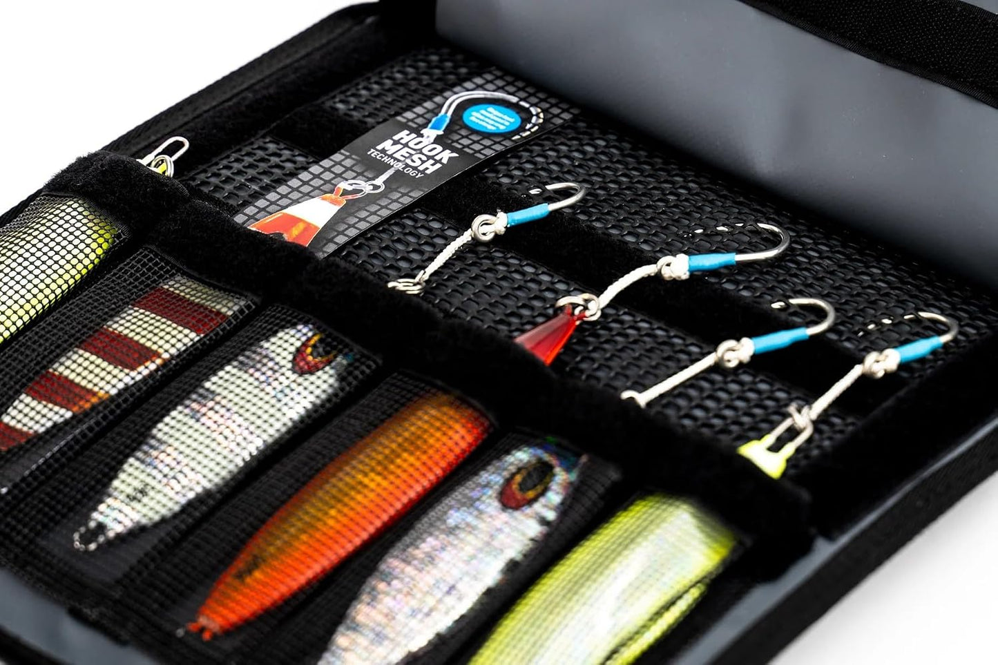 Nomad Design Jig Wallet - Organizador de señuelos de pesca con sist...