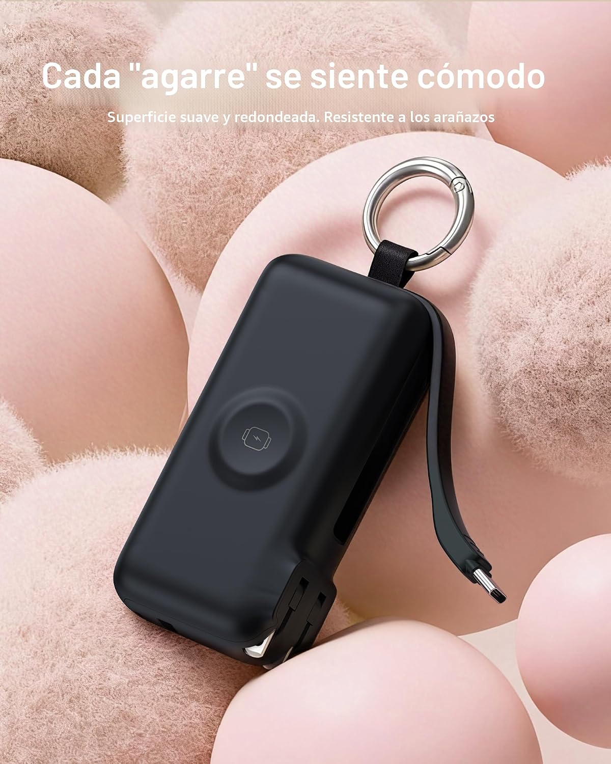 RORRY Cargador portátil de flujo 10000mAh 40W enchufe de pared Banc...