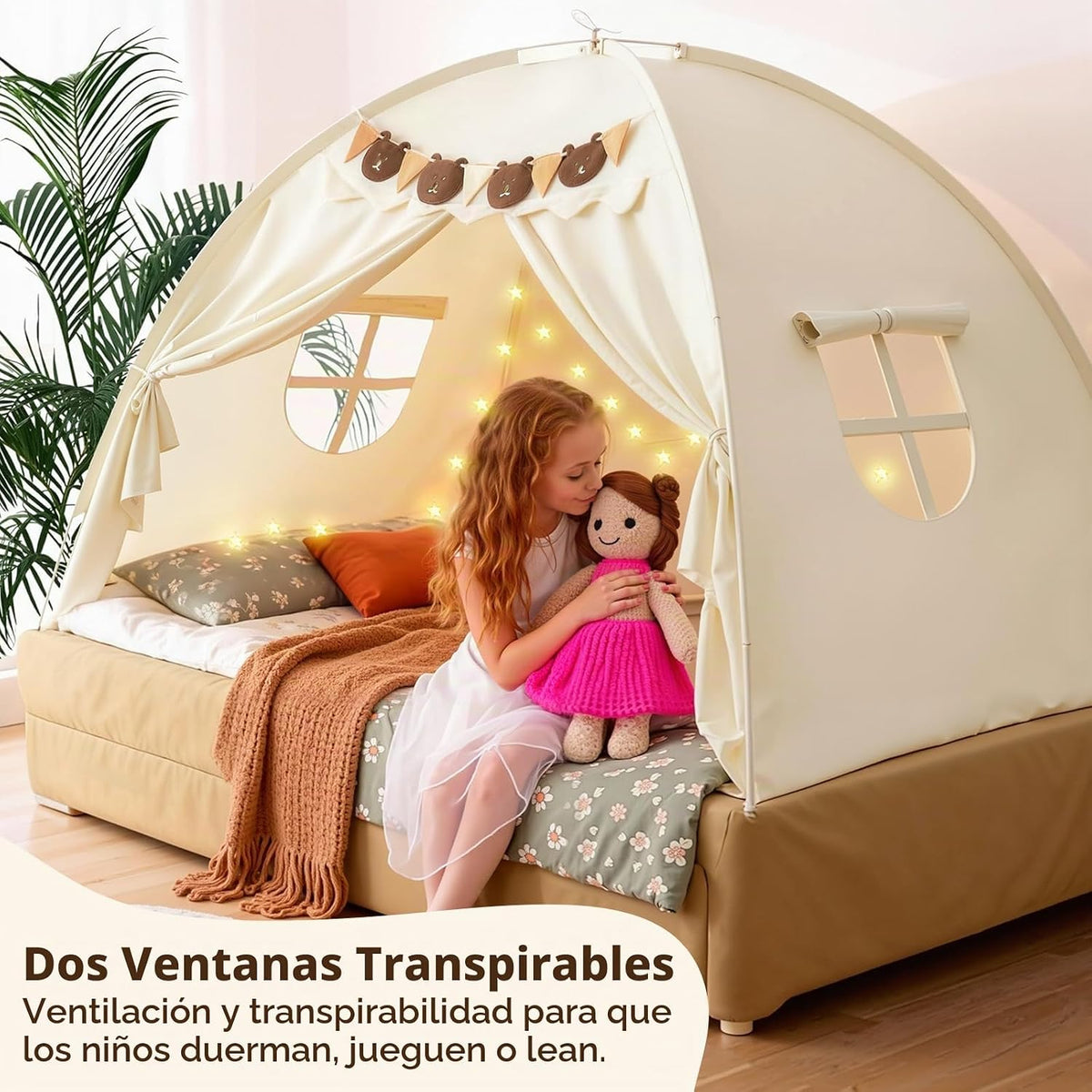Tienda de campaña de tamaño completo para niños, tienda de campaña...