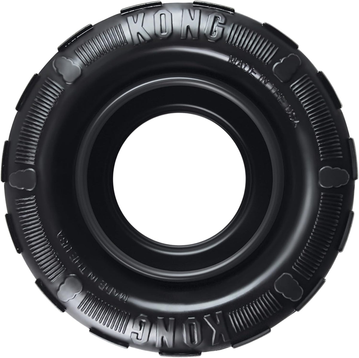 Juguete para perros en forma de neumático, de KONG, S, Negro | Jugu...