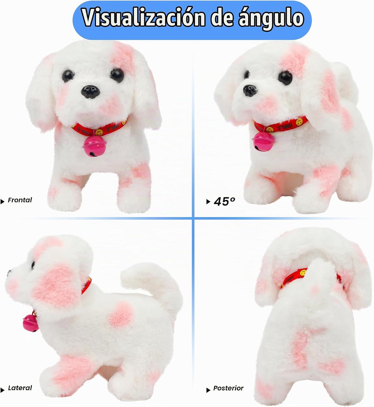 Hopearl - Juguete electrónico interactivo de peluche, regalos de pe...