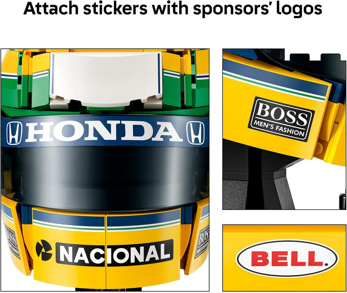 LEGO Editions Casco Ayrton Senna 43024 | Juego de construcción para...