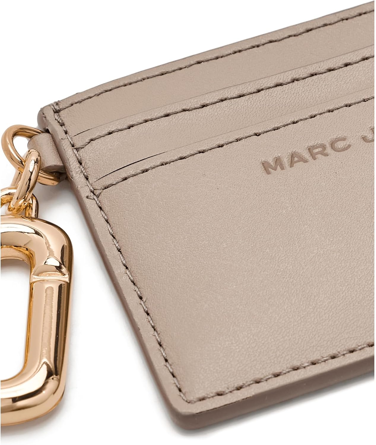 Marc Jacobs Funda para tarjetas Pop J Marc para mujer, color pizarr...