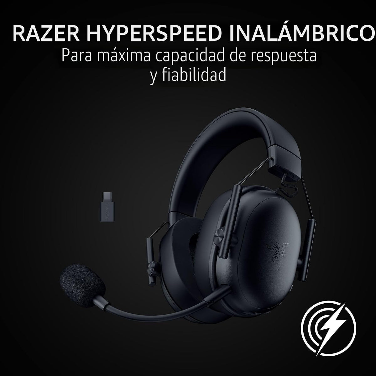 Razer BlackShark V3 X HyperSpeed Auriculares inalámbricos para jueg...