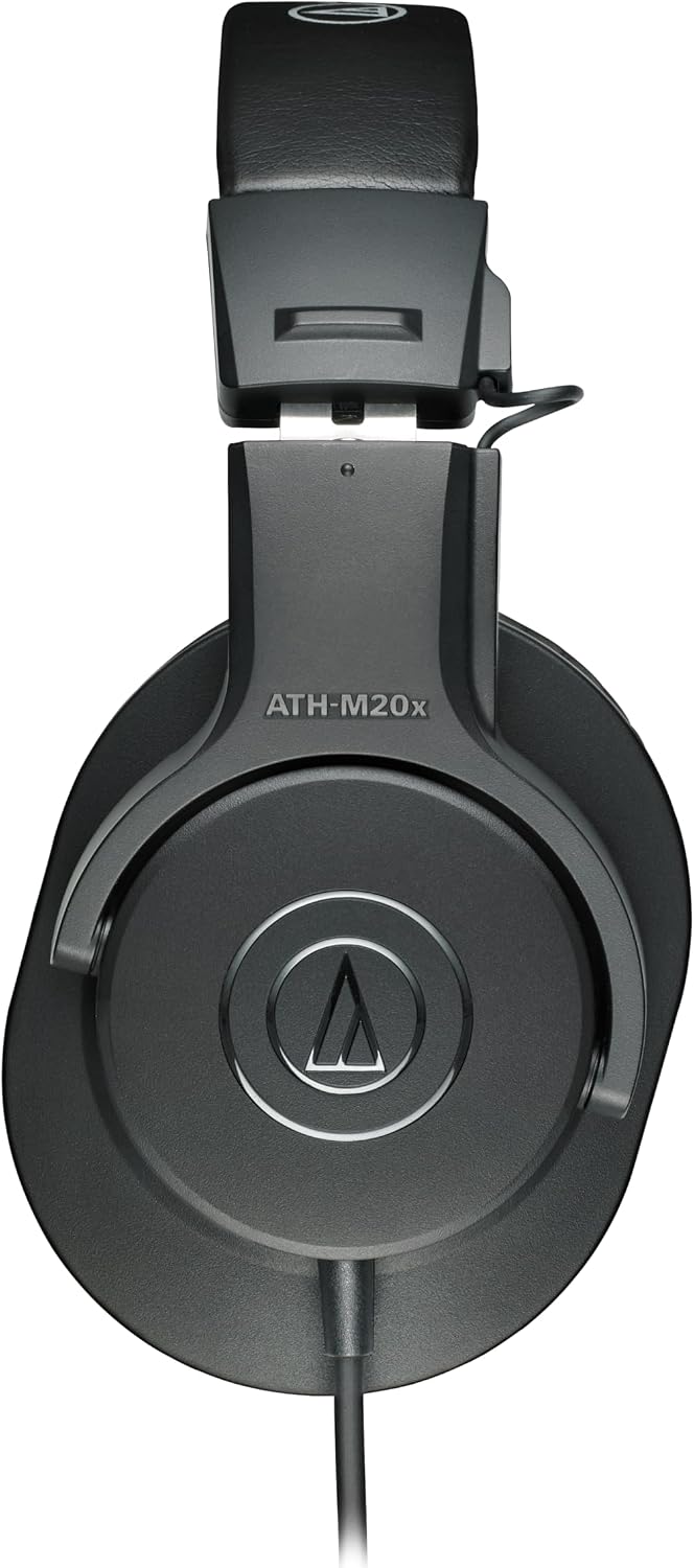 Audio-Technica ATH-M20x Auriculares profesionales para monitor de e...