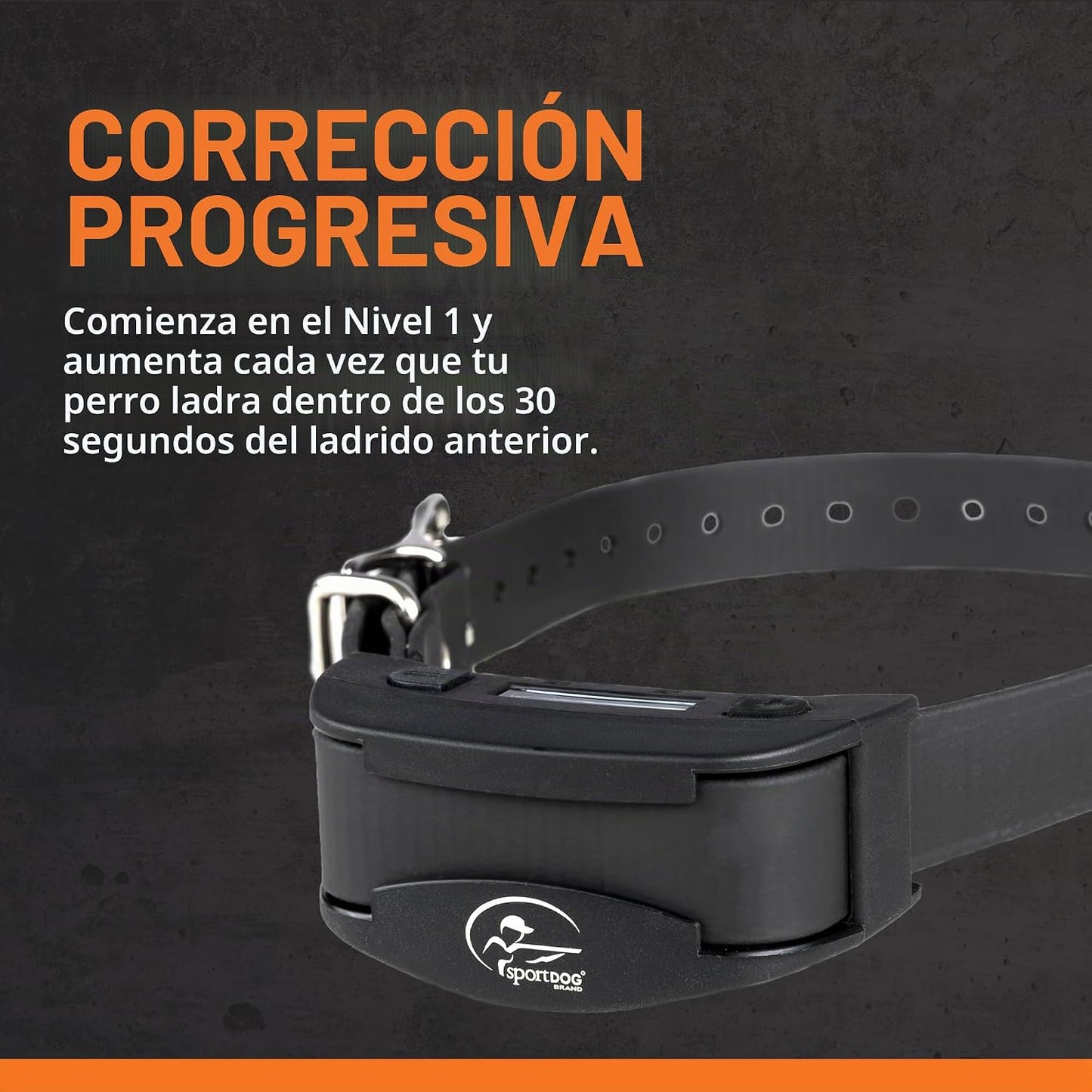 SportDOG NoBark SBC-R - Collar impermeable, ligero y programable de...