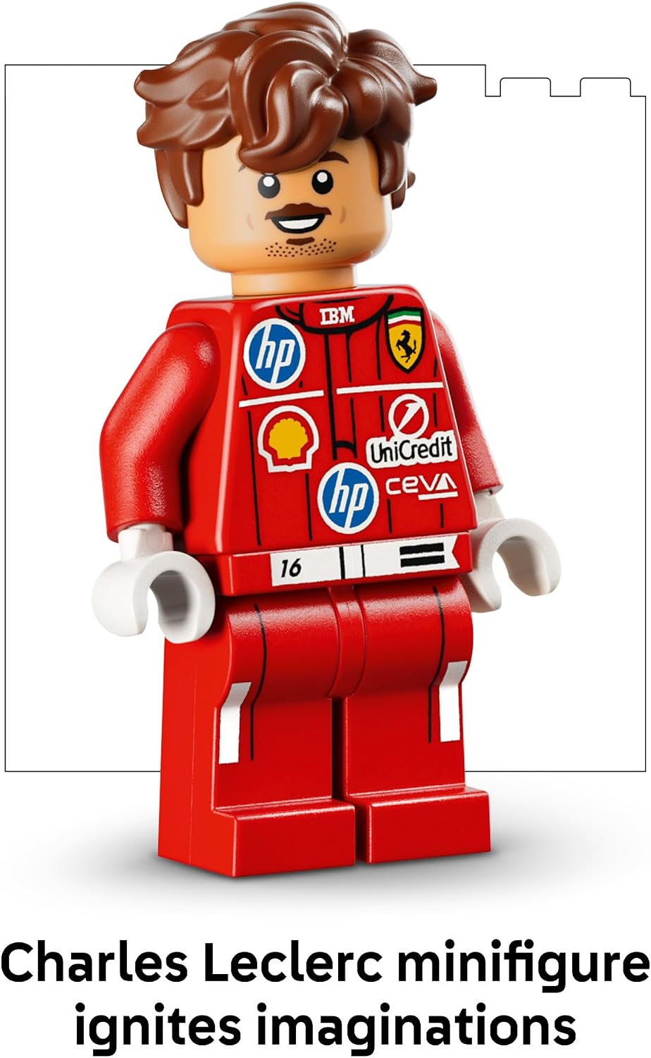 LEGO Editions Scuderia Ferrari HP Charles Leclerc Casco \u2013 Jueg...