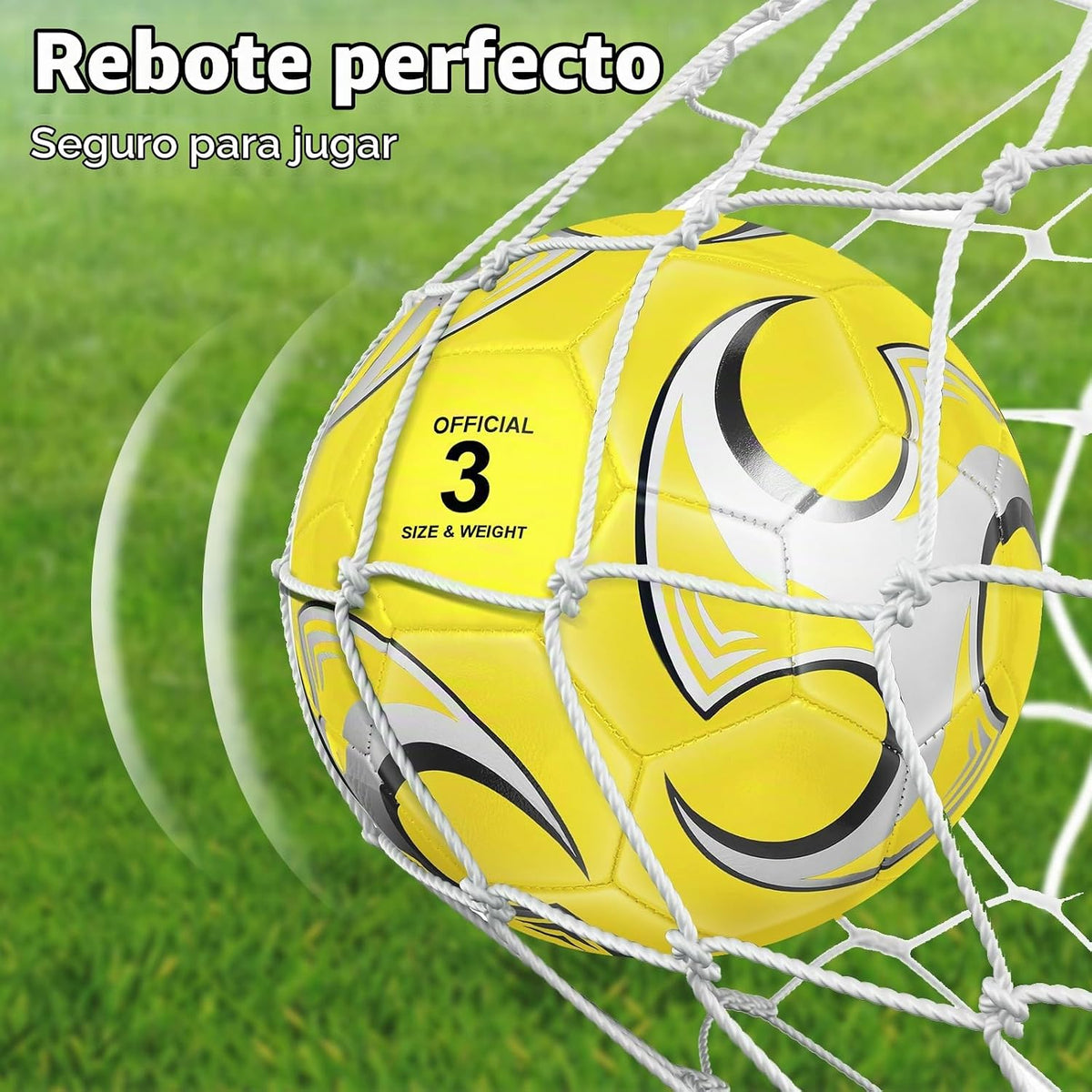 Supervitae Paquete de 12 pelotas de fútbol para adolescentes y adul...