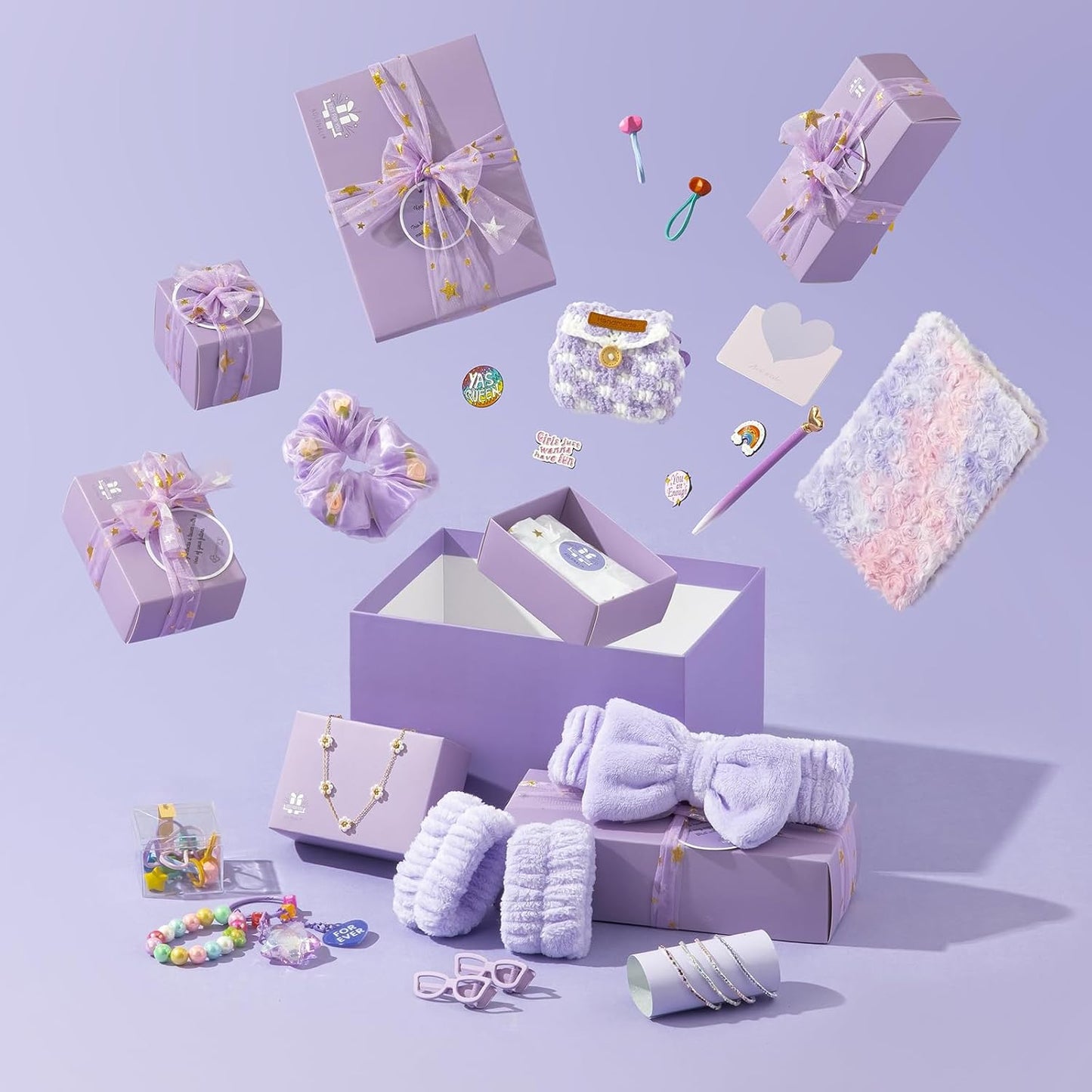 AOLRNALI Regalo de cumpleaños para niñas y adolescentes, set de caj...
