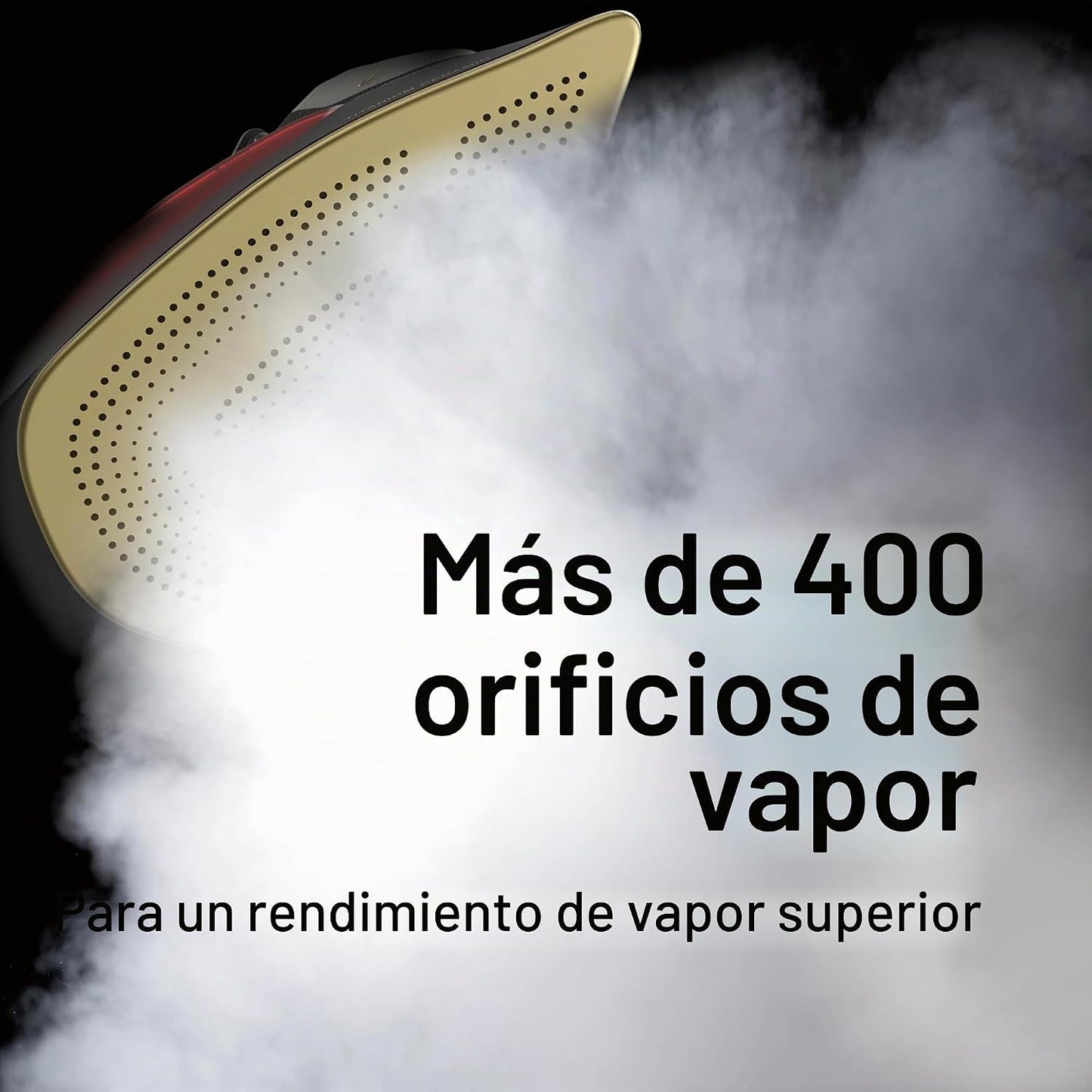 Plancha de vapor procesional CHI - 1700 varios con suela de cerámic...