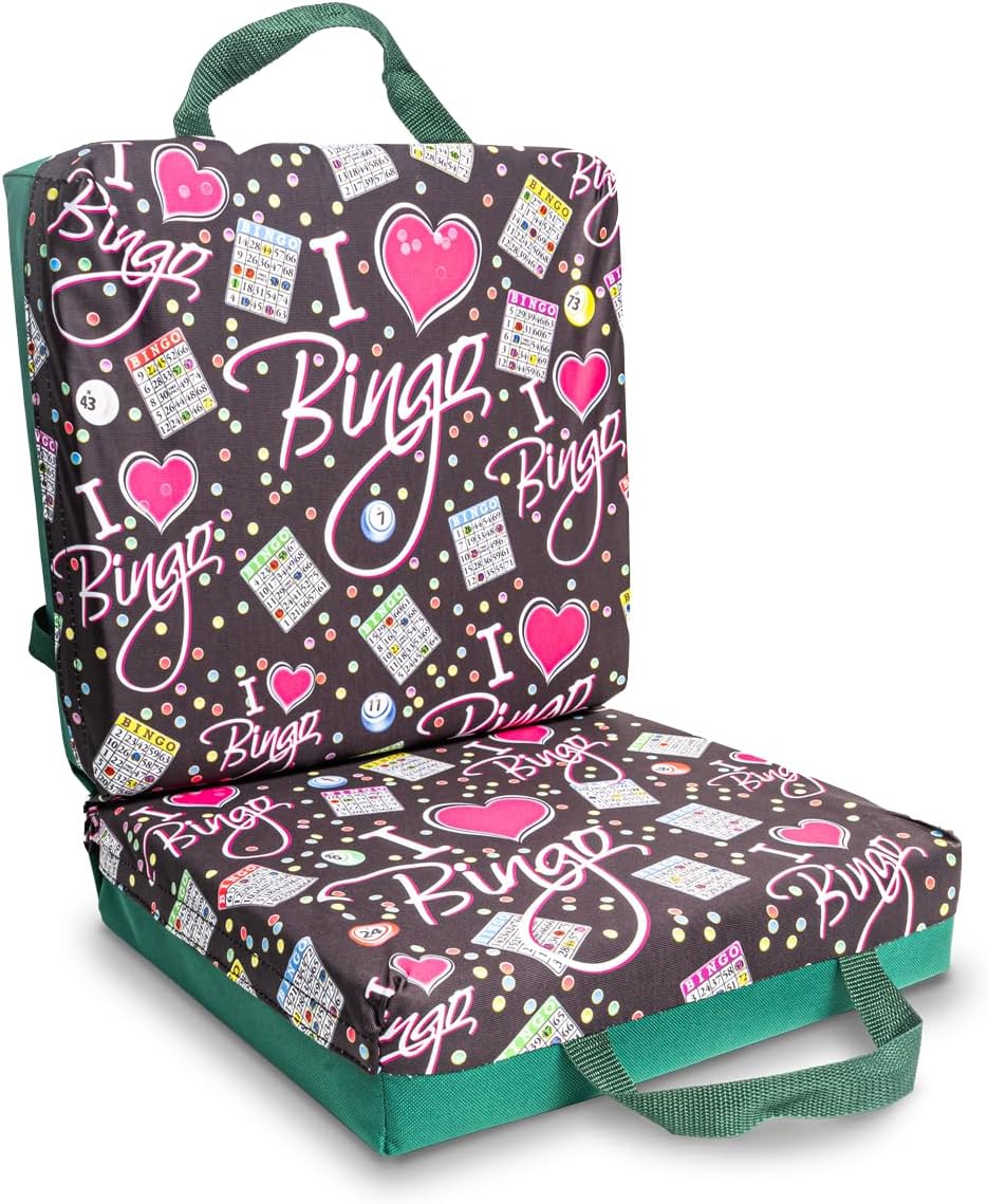 Almohadón con Patrón de Bingo que Me Encanta \u2013 Almohada de Bin...