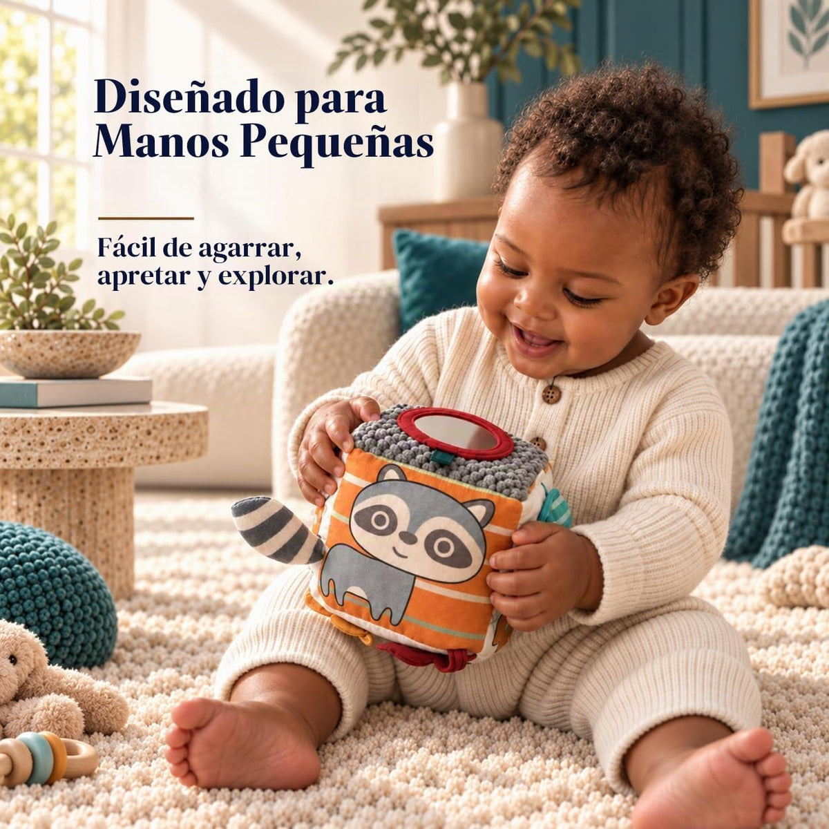 Autumn Bliss Co Cubo de actividades para bebés 8 en 1 para bebés de...